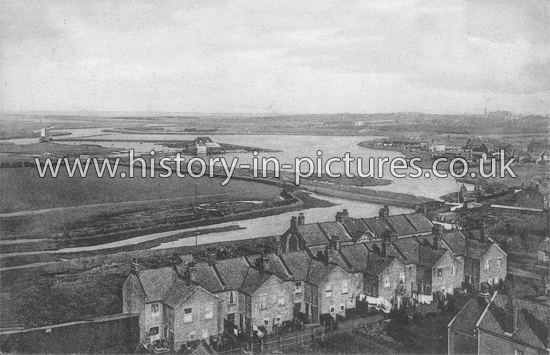Old Mills and Blackwater, Walton on Naze, Essex. c.1910